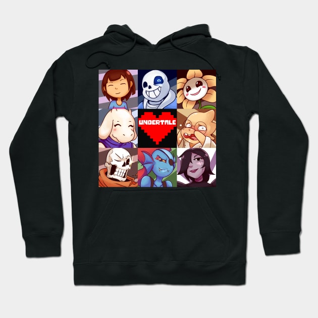 Undertale Hoodie by lettali